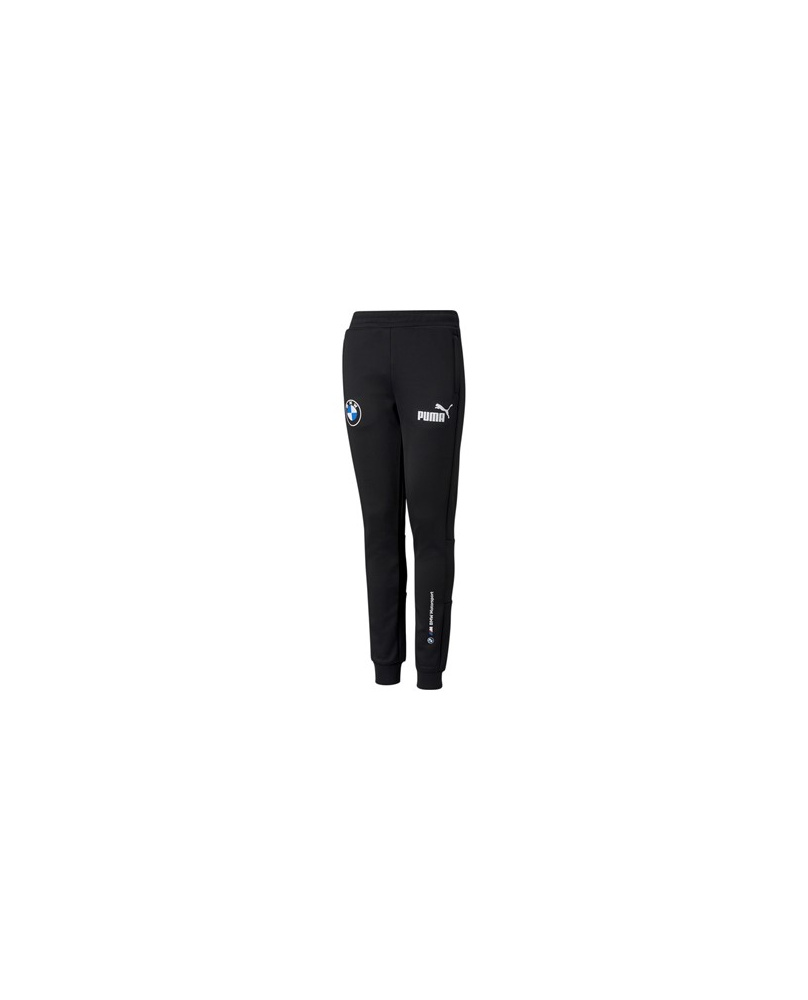 Pantalon jogging enfant logo BMW noir