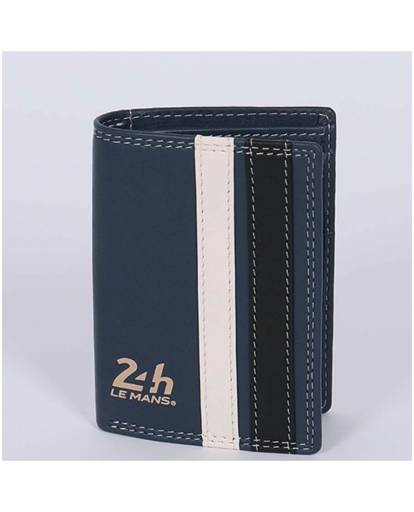 Porte feuille Cuir 24H Chenard Royal Blue